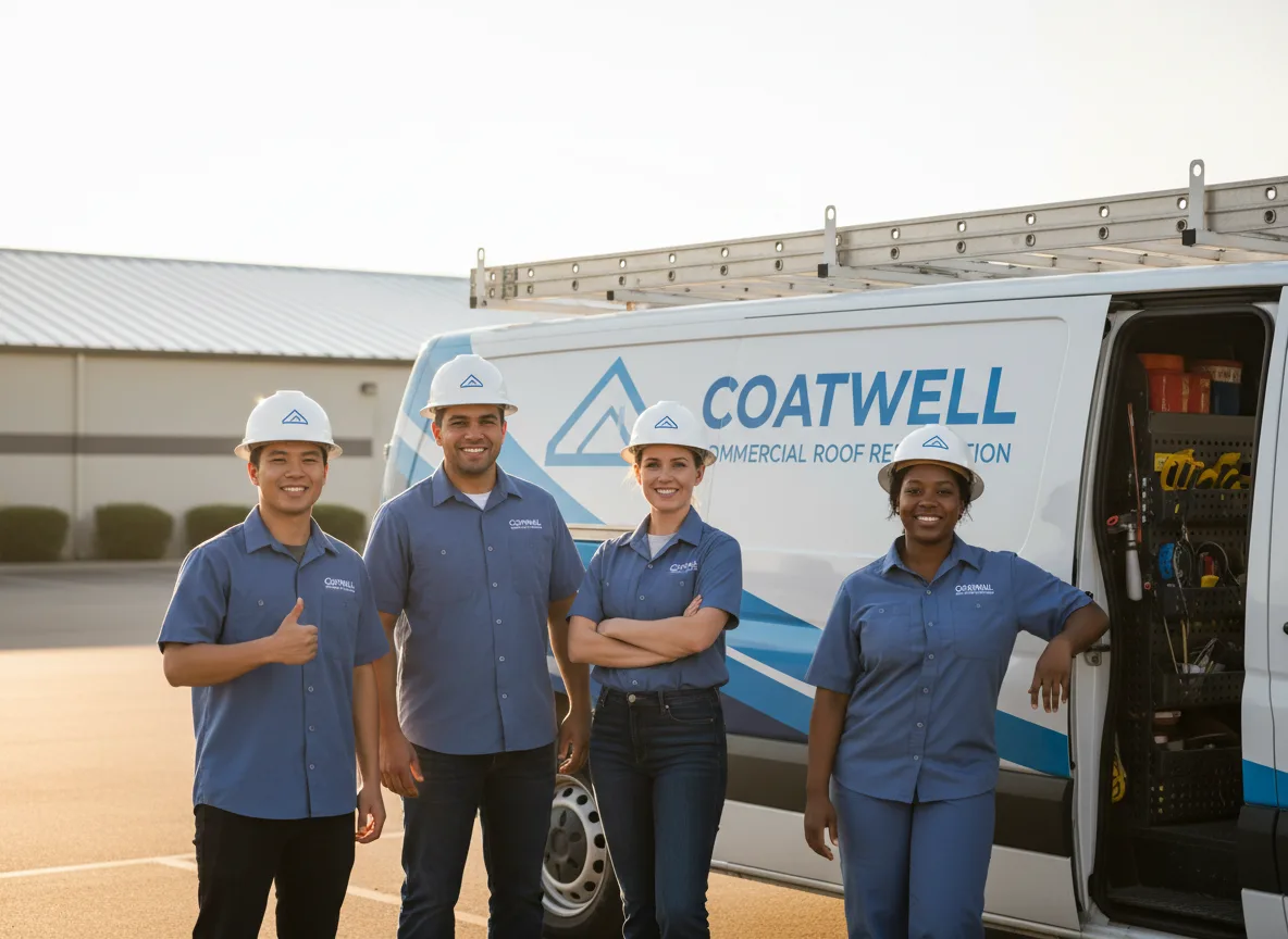 Commercial roof coating company in Dover, ID